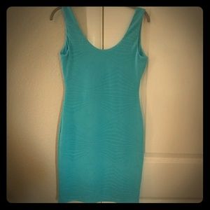 Xhilaration size M sleeveless aqua dress